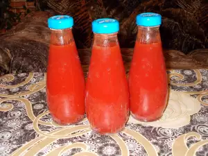 All Natural Tomato Juice in Bottles