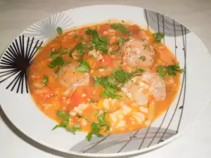 Rice and Meatballs Stew