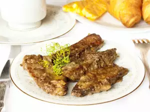 Grilled Liver with Apples