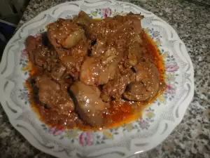 Home-Style Chicken Livers with Onions