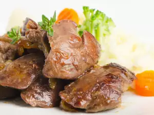 Chicken Livers with Lemon