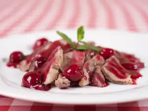 Wild Duck with Morello Cherry Sauce