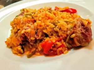 Tasty Rice with Duck Meat