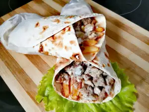 Doner with Pork in White Wine Marinade