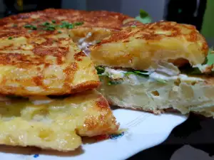 Double Tortilla Española with Stuffing