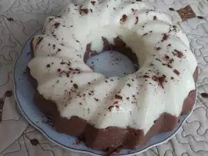 Two-Color Cake without Baking