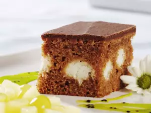 Cake with Coconut and Chocolate