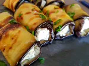 Eggplant Rolls with Cheese