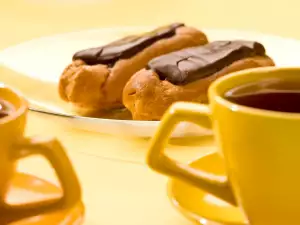 Chocolate Cream Eclairs