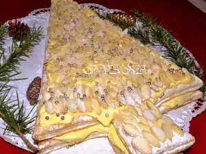 Mille Feuille Christmas Tree