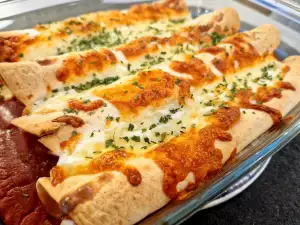 Quick Duck Enchiladas