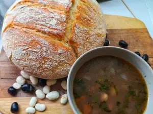 Quick Soup with Zucchini