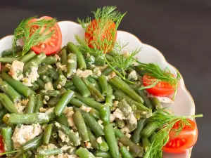 Green Beans with Eggs