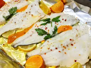 Oven-Baked Citrus Sea Bass Fillets