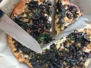 Spinach and Red Onion Focaccia