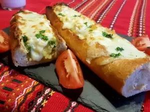 Stuffed Baguettes with Peppers and Potatoes