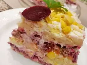 Rich French Layered Salad