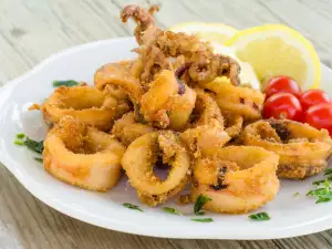 The Easiest Fried Calamari