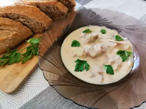 Turkey and Yoghurt Fricassee