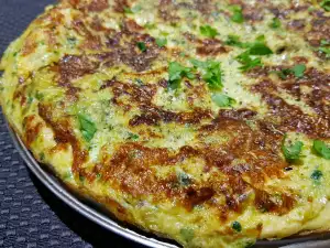 Zucchini and Spinach Frittata