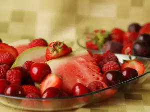 Summer Dessert with Watermelon