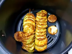 Air Fryer Zucchini on a Skewer