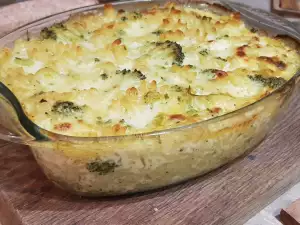 Oven-Baked Fusilli with Broccoli