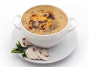 Mushroom Soup with Potatoes