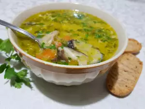 Mushroom Soup with Shiitake