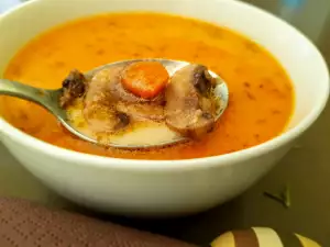 Mushroom soup with Thickener