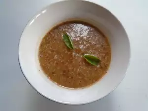 Porcini Mushroom Soup with Butter