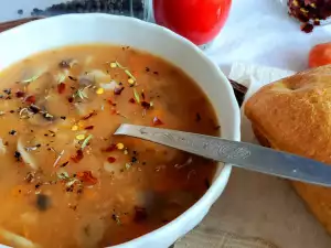 Classic Mushroom Soup with Field Mushrooms