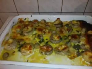 Juicy Mushrooms with Cheese