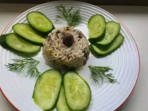 The Perfect Oven-Baked Mushrooms with Rice