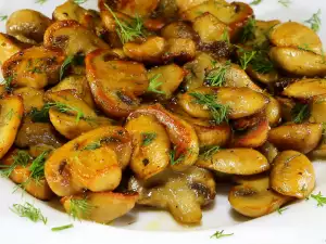 Sautéed Mushrooms with Dill