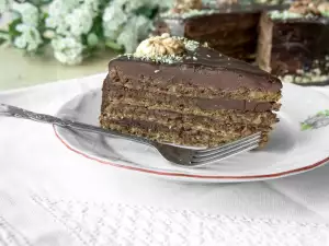 Chocolate Garash Cake