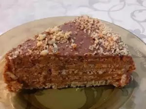 Homemade Garash Cake