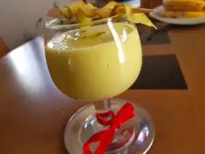 Mango and Cucumber Gazpacho