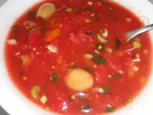 Gazpacho with Olives