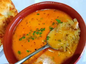 Mushroom Soup with Thyme and Celery