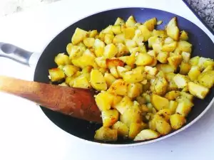 Sauteed Potatoes Garnish