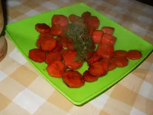 Glazed Carrots with Soy Sauce and Honey