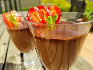 Lactose and Gluten-Free Chocolate Pudding