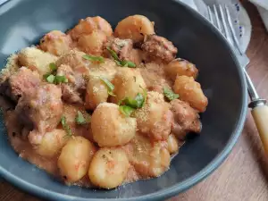 Gnocchi with Sausage