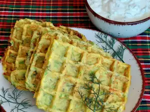 Healthy Zucchini Waffles