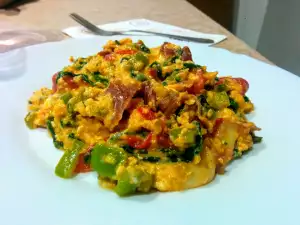 Tasty Spring Dish with Eggs