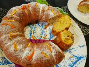 Greek Sponge Cake with Ouzo