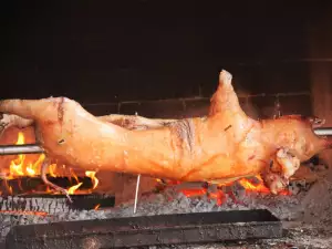 Spit-Roasted Pig