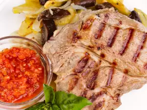 Pork Steaks with Vegetables