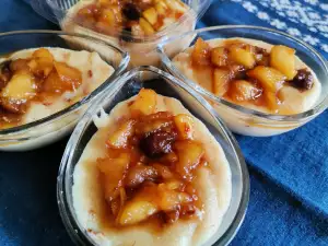 Semolina Creams with Caramelized Fruit